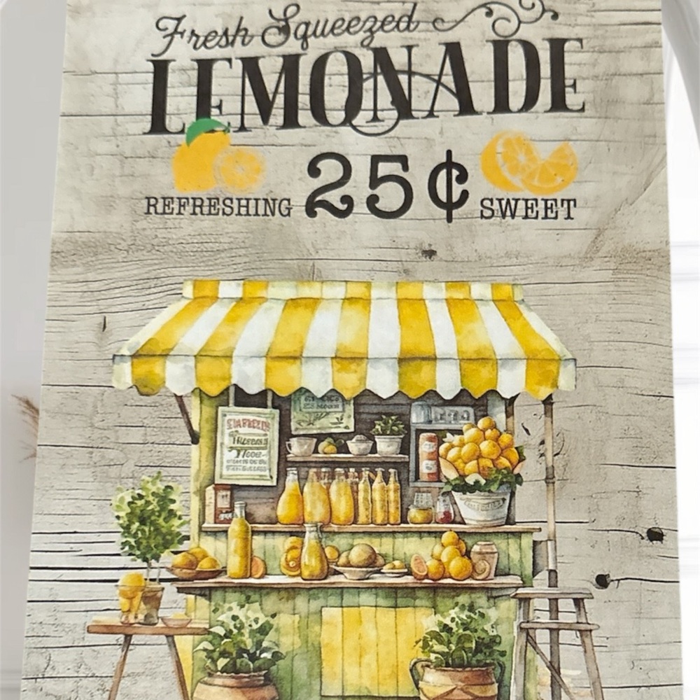 Fresh Squeezed Lemonade Sign